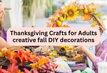 Thanksgiving crafts for adults creative fall DIY decorations and turkey crafts