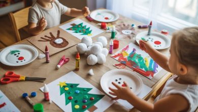 Christmas crafts for toddlers DIY holiday art ideas for kids