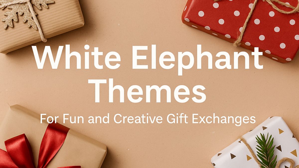 White elephant themes for fun and creative gift exchanges