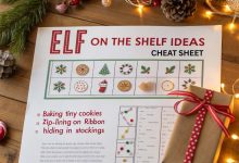 elf on the shelf ideas cheat sheet