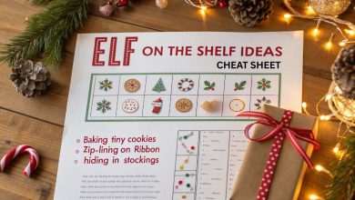 25 Elf On The Shelf Ideas Cheat Sheet: Creative, Funny & Easy Setups to Wow Your Family in 2025 8 elf on the shelf ideas cheat sheet