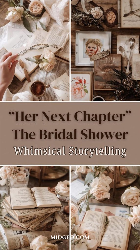 “Her Next Chapter”: The Bridal Shower Theme Every Modern Bride Is Obsessed With 2 her next chapter bridal shower theme