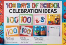 100 days of school ideas with crafts projects and activities