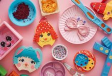 Colorful carnival crafts for kids including DIY decorations, circus themed crafts, and toddler friendly activities (3)