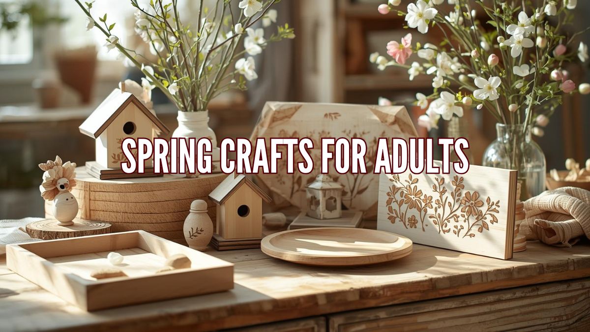 Spring crafts for adults DIY home decor and wood craft ideas to sell (4)