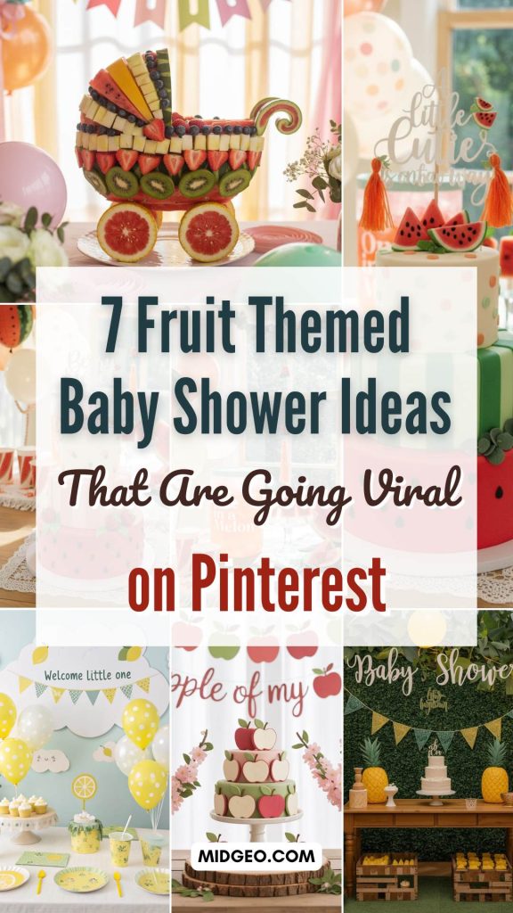7 Fruit Themed Baby Shower Ideas That Are Going Viral on Pinterest