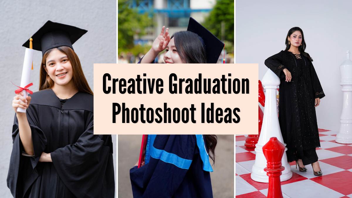 Creative Graduation Photoshoot Ideas