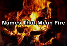 Names That Mean Fire