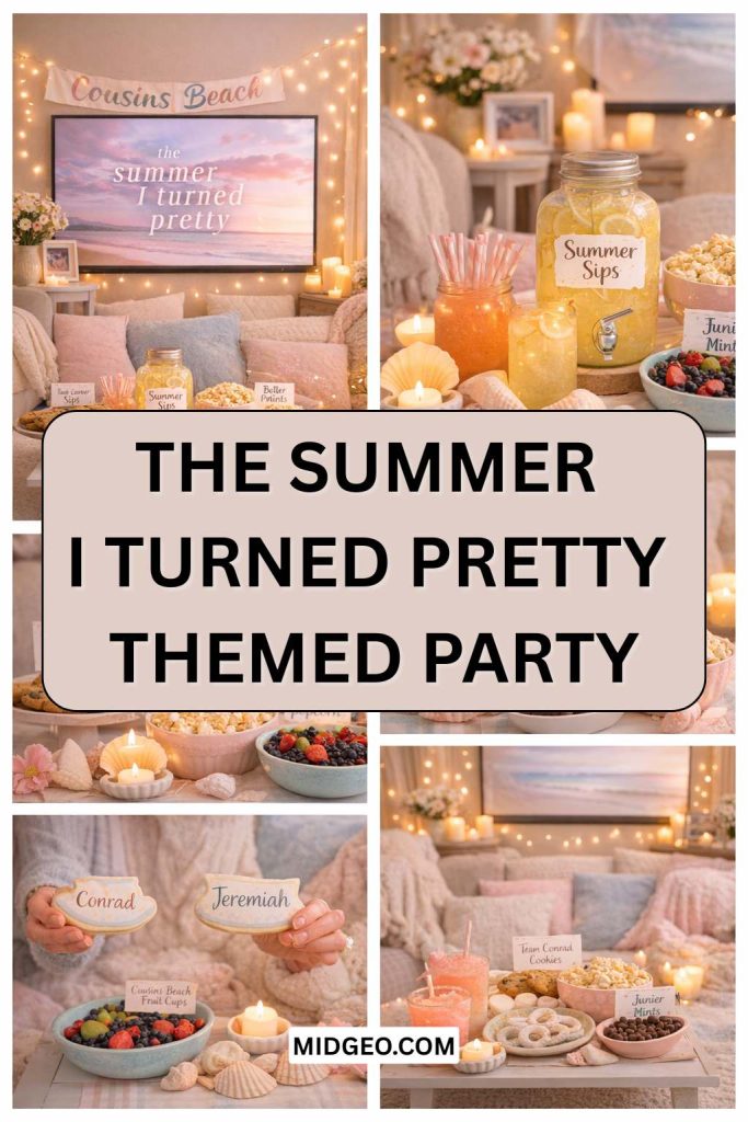 The Summer I Turned Pretty Themed Party