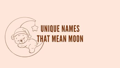 Unique Names That Mean Moon