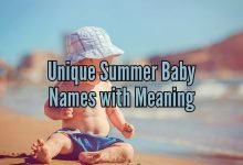 Unique Summer Baby Names with Meaning