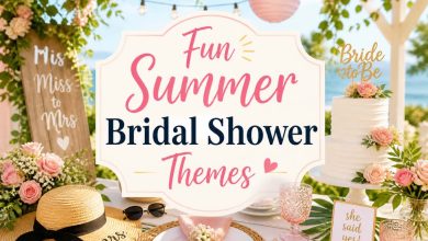 Fun Summer Bridal Shower Themes