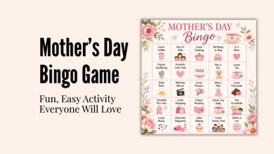 Mothers Day Bingo Game A Fun Easy Activity Everyone Will Love