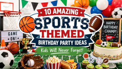 10 Amazing Sports Themed Birthday Party Ideas Kids Will Never Forget 1 10 Amazing Sports Themed Birthday Party Ideas Kids Will Never Forget
