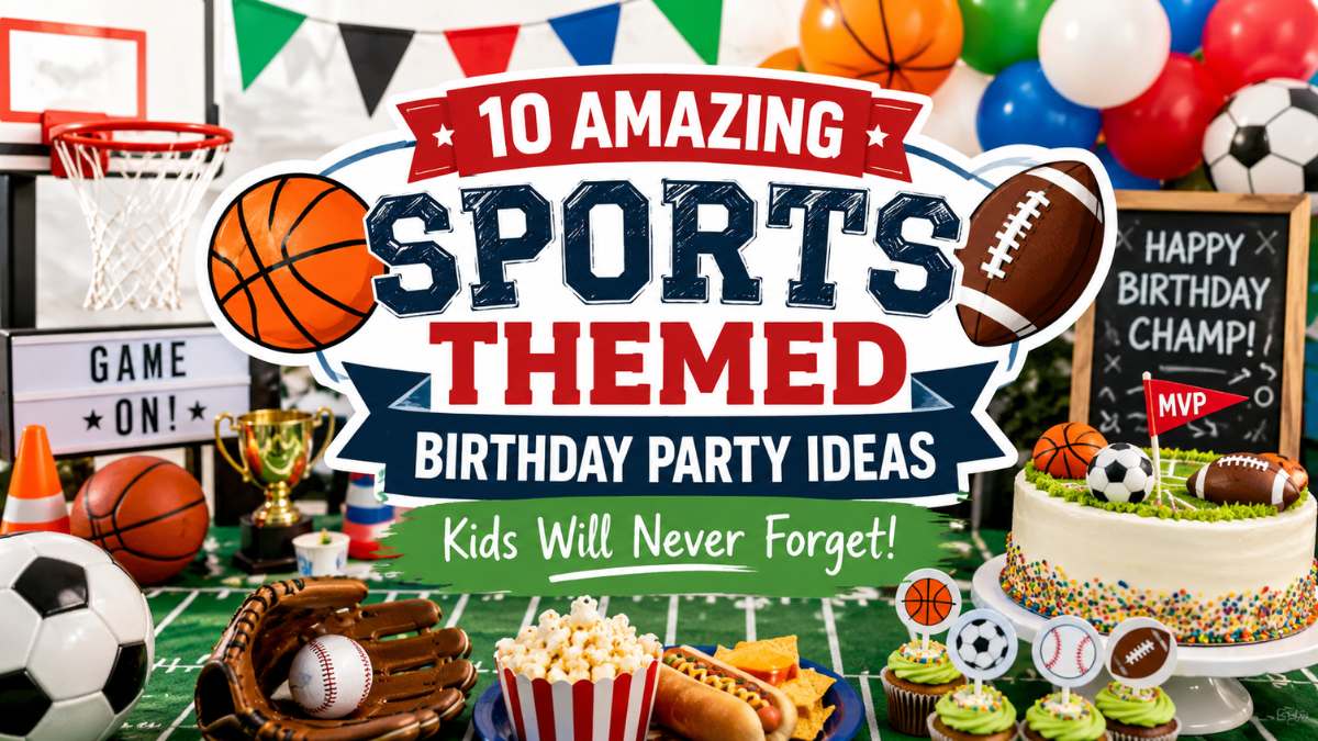 10 Amazing Sports Themed Birthday Party Ideas Kids Will Never Forget