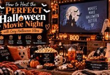 How to host the perfect Halloween movie night with cozy Halloween