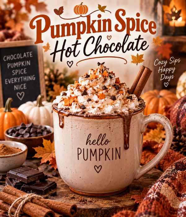 How to Host the Perfect Halloween Movie Night: Cozy Decor, Spooky Snacks, Drinks & Movie Ideas for 2026 8 Pumpkin Spice Hot Chocolate