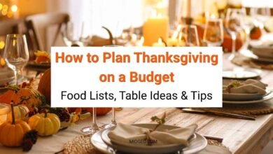 how to plan thanksgiving on a budget